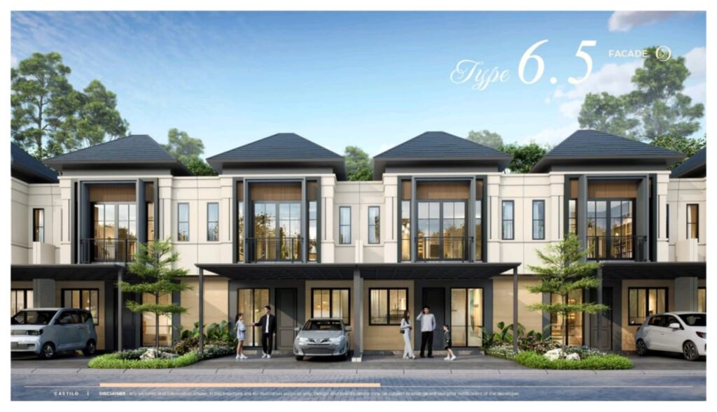 jual rumah bsd - cluster castilo bsd harga - castilo bsd brochure