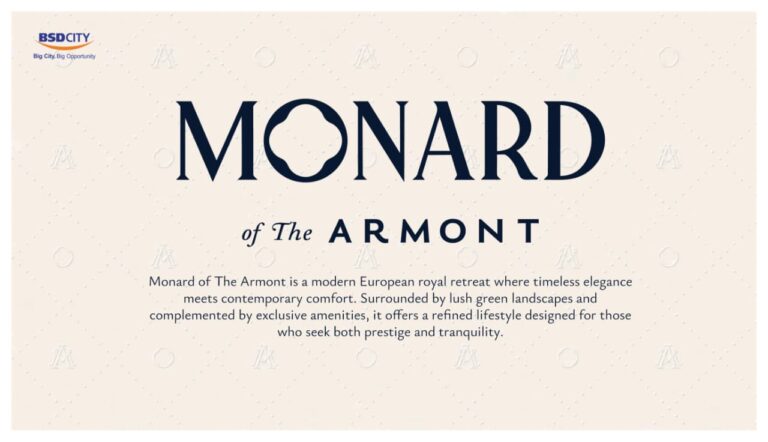 monard armont - armont bsd city - rumah bsd city price