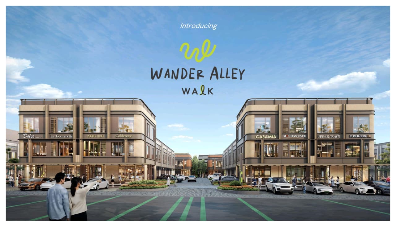 wander alley walk - wander alley bsd - commercial bsd