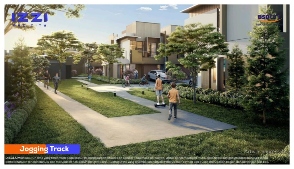 izzi bsd city - rumah bsd city price - spazzia at izzi