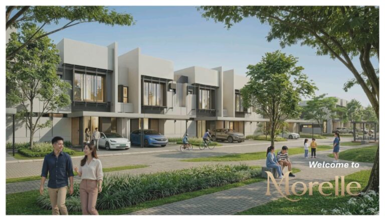 morelle vireya - vireya bsd city - rumah bsd city price