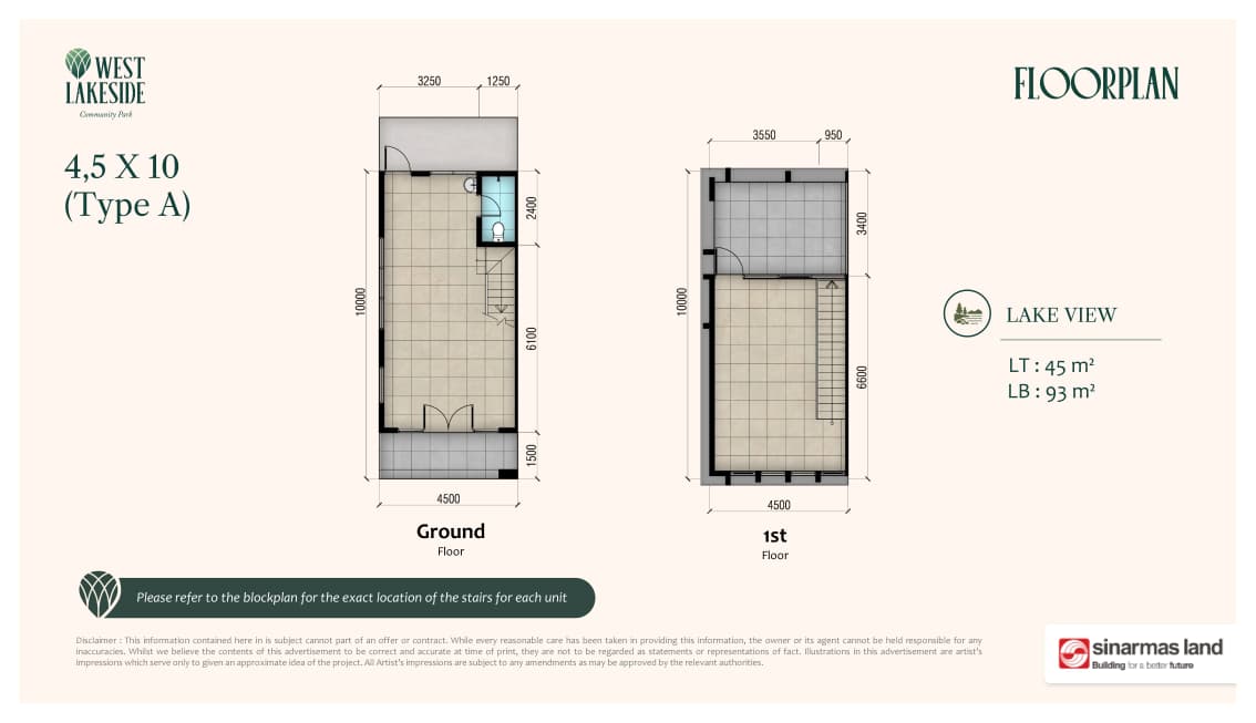 west lakeside bsd - ruko bsd city - west lakeside street park