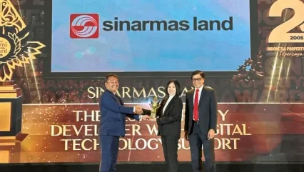 sinarmas land - indonesia property and bank award - best property indonesia